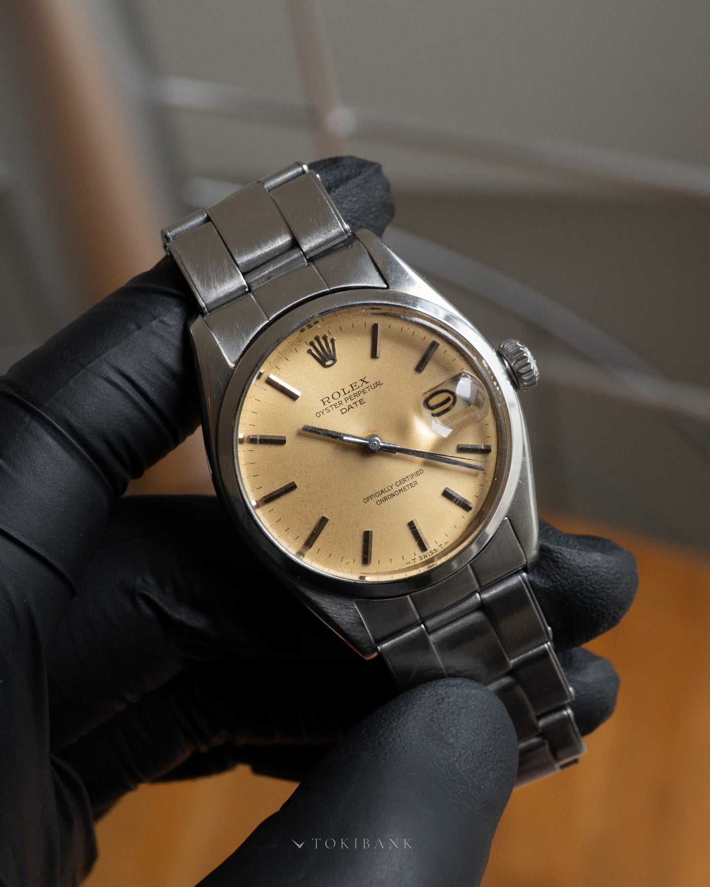 ROLEX OYSTER PERPETUAL DATE REF 6534 BIG LOGO -2
