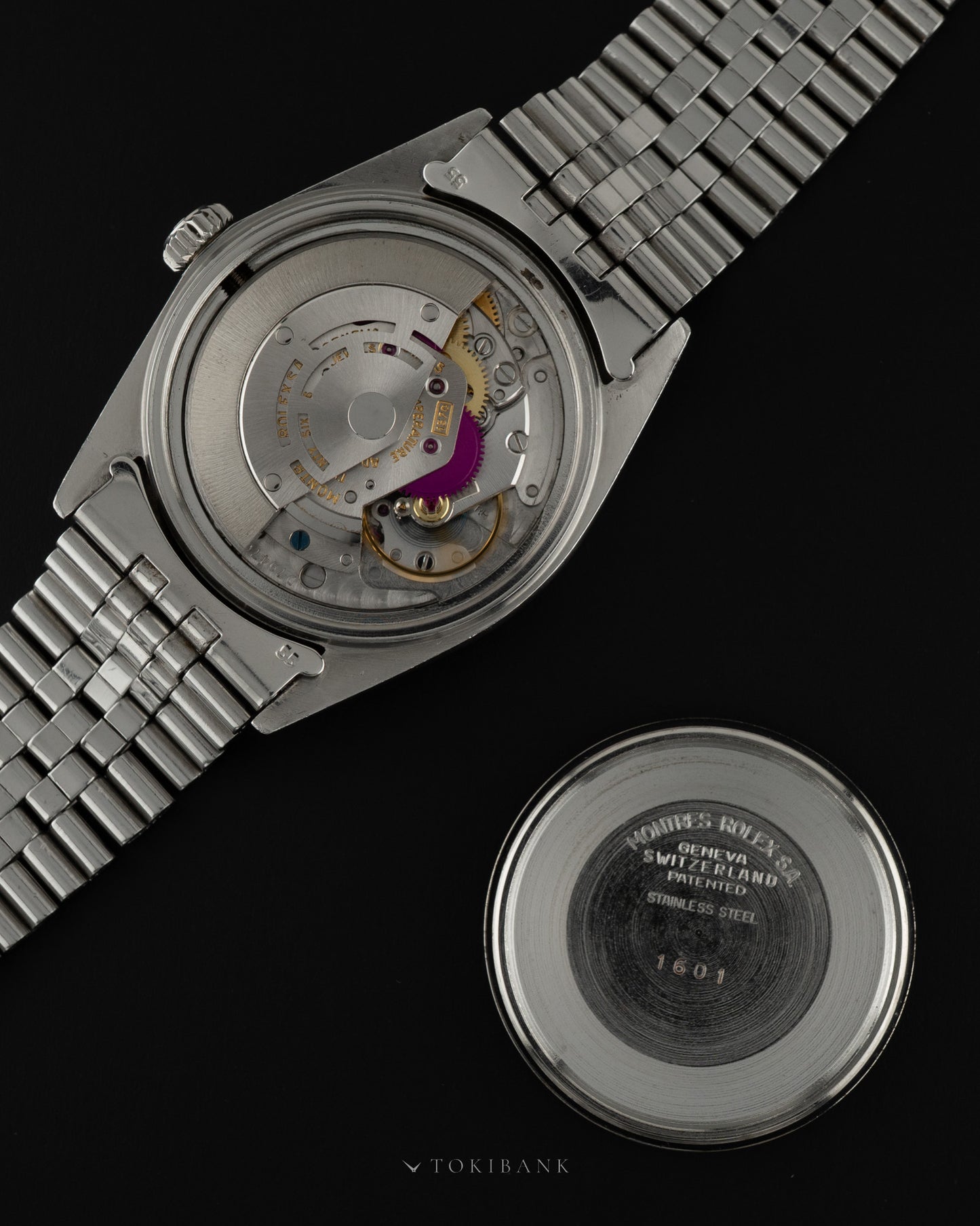 ROLEX DATEJUST REF 1601 GHOST DIAL-12