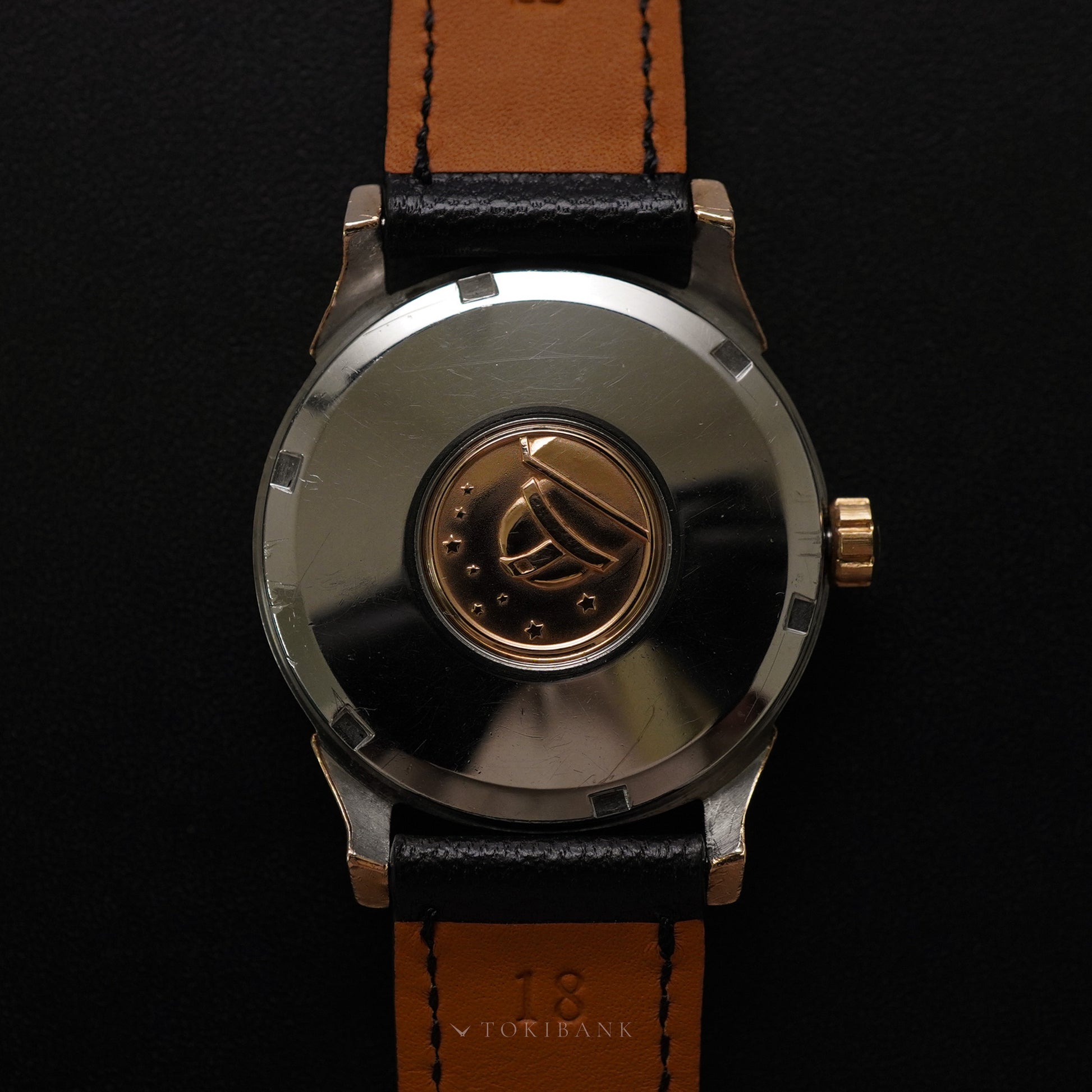 OMEGA CONSTELLATION 168.005 Rose gold top & Black mirror dial-8