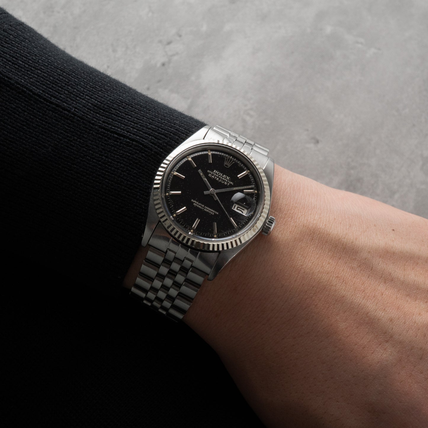 ROLEX DATEJUST REF 1601 GILT DIAL 1968-7