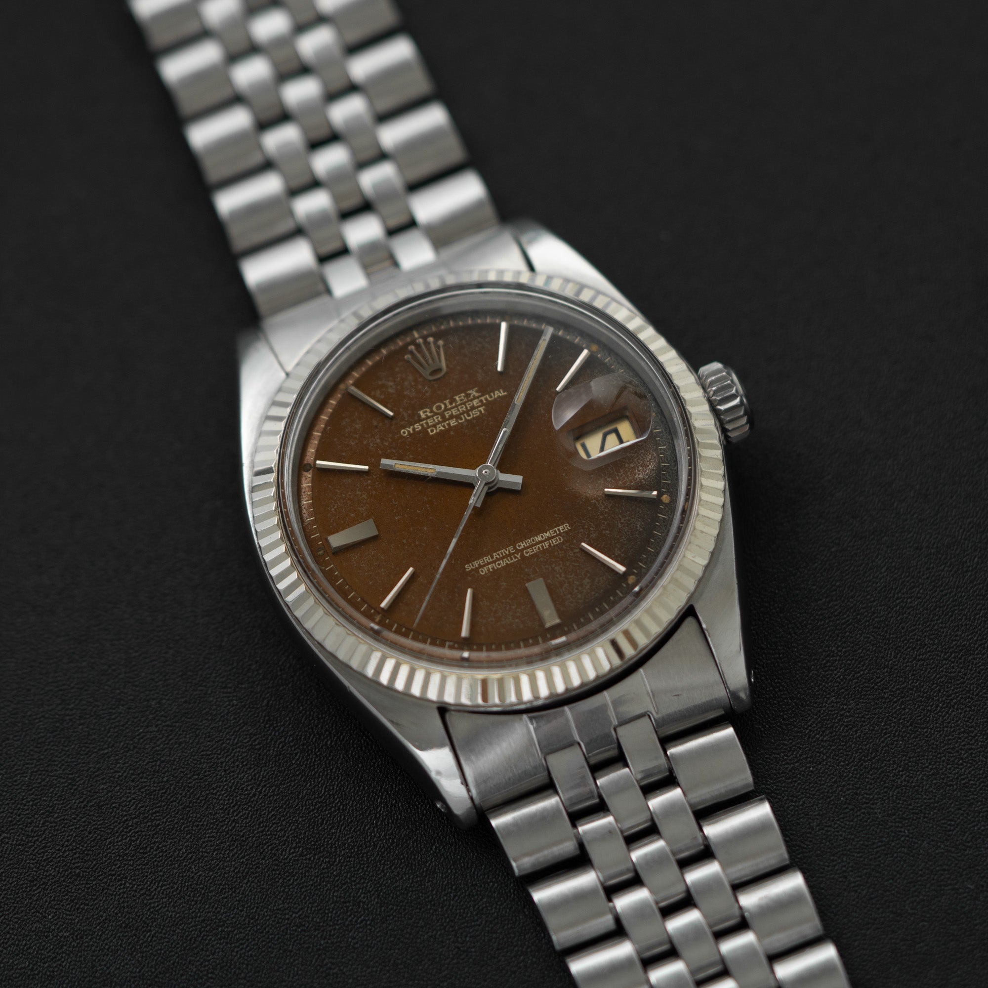 ROLEX DATEJUST 1601 TROPICAL – TOKIBANK