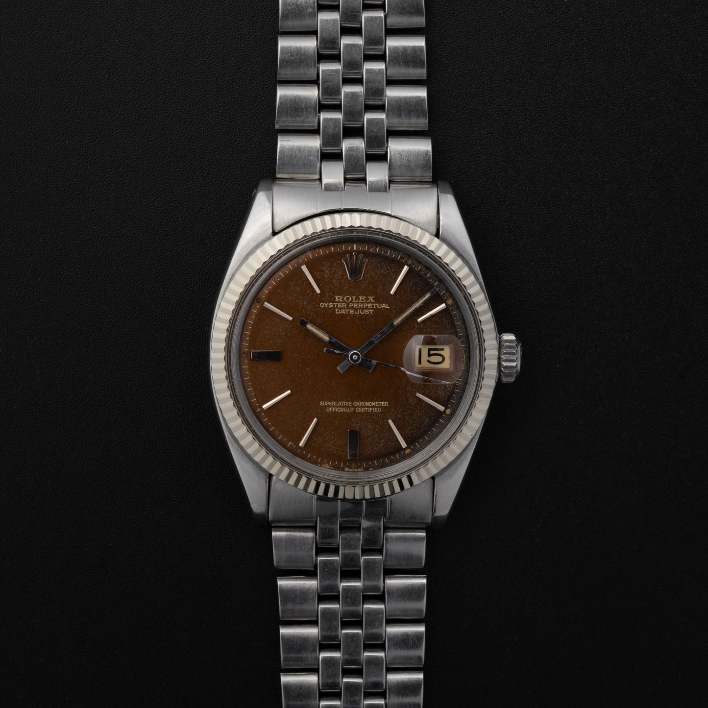 ROLEX DATEJUST 1601 TROPICAL-1