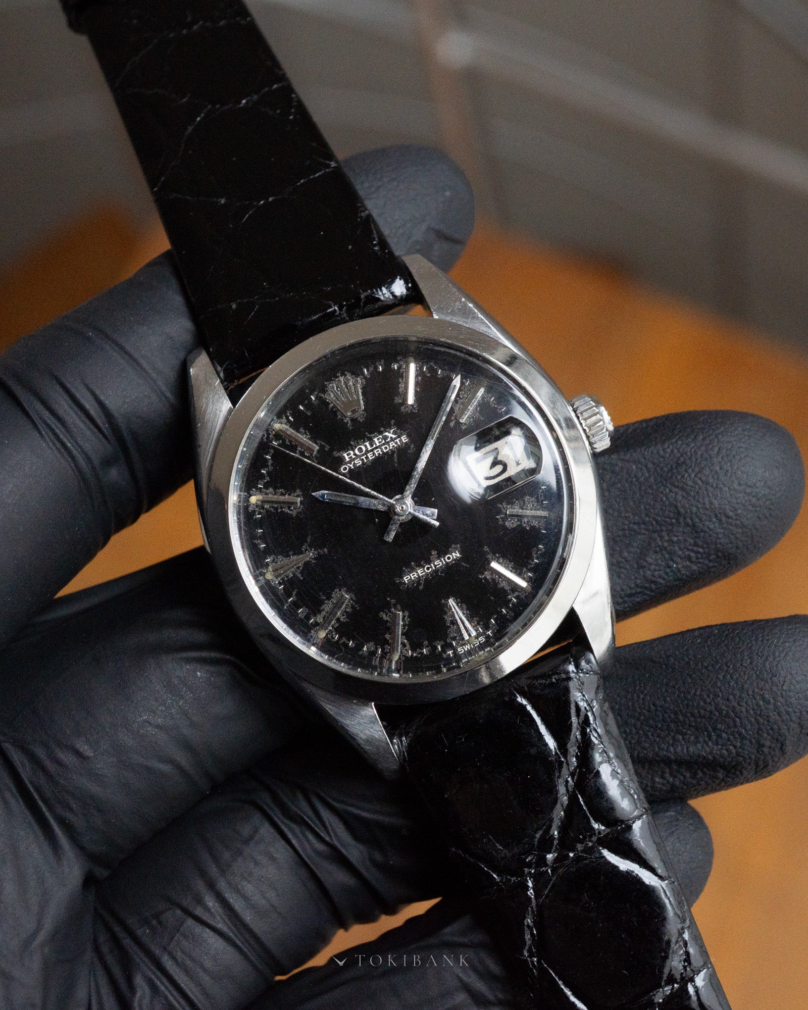 ROLEX OYSTER DATE REF 6694 Mirror dial-2