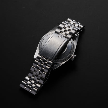 ROLEX DATEJUST 1603 BLACK GILT DIAL-10