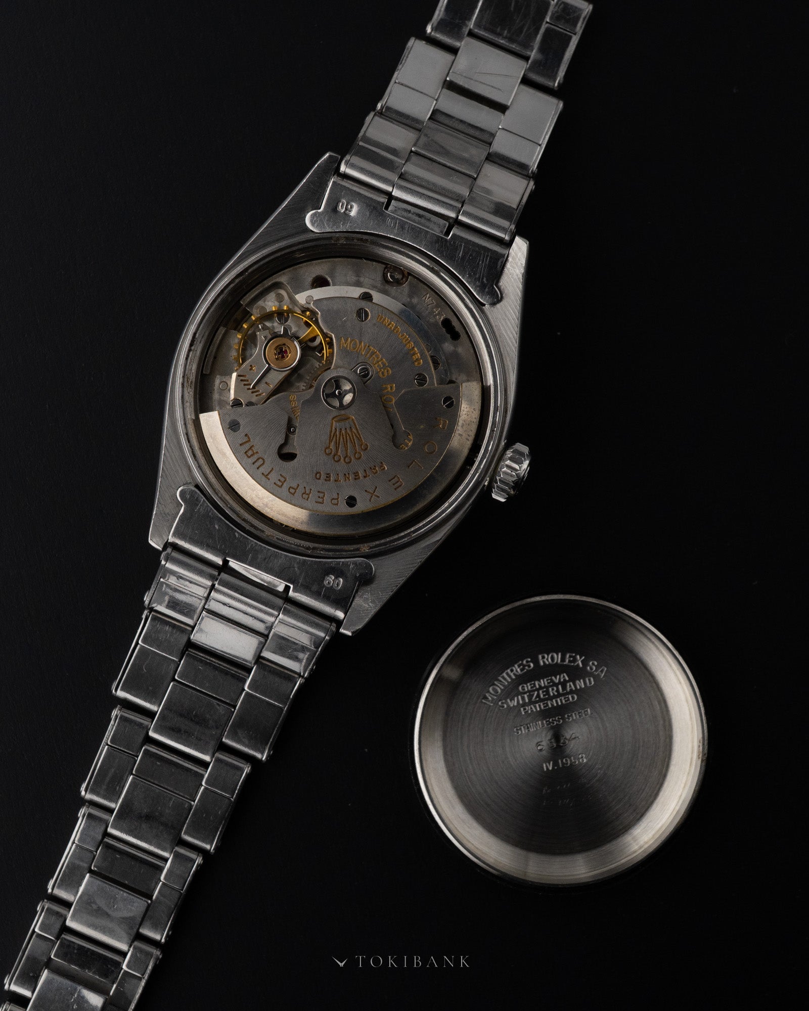 ROLEX OYSTER PERPETUAL DATE REF 6534 BIG LOGO -14
