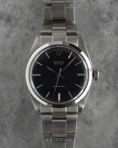 ROLEX ロレックス オイスタープレシジョン マットブラックダイヤル Ref. 6426 1968年製