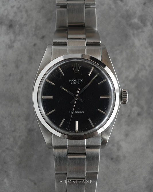 ROLEX ロレックス オイスタープレシジョン マットブラックダイヤル Ref. 6426 1968年製