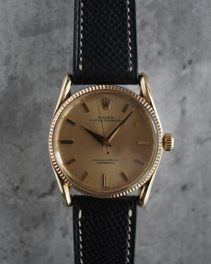 ROLEX OYSTER PERPETUAL 6593 14KYG