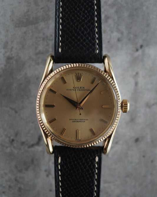 ROLEX OYSTER PERPETUAL 6593 14KYG