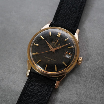 OMEGA CONSTELLATION 168.005 Rose gold top & Black mirror dial-4