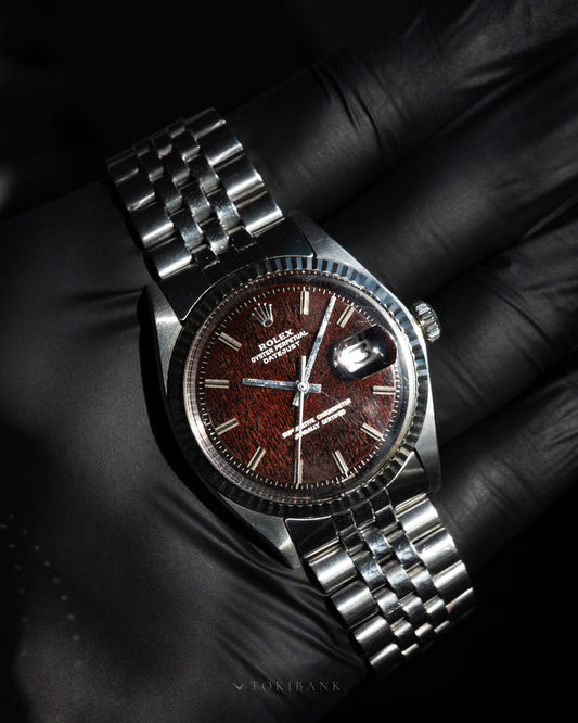 ROLEX DATEJUST REF 1601 Tropical Mirror 1970年製-1