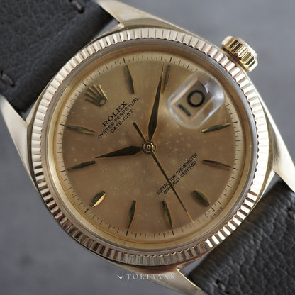 ROLEX DATEJUST REF.1601 14KYG "Butterfly Rotor"