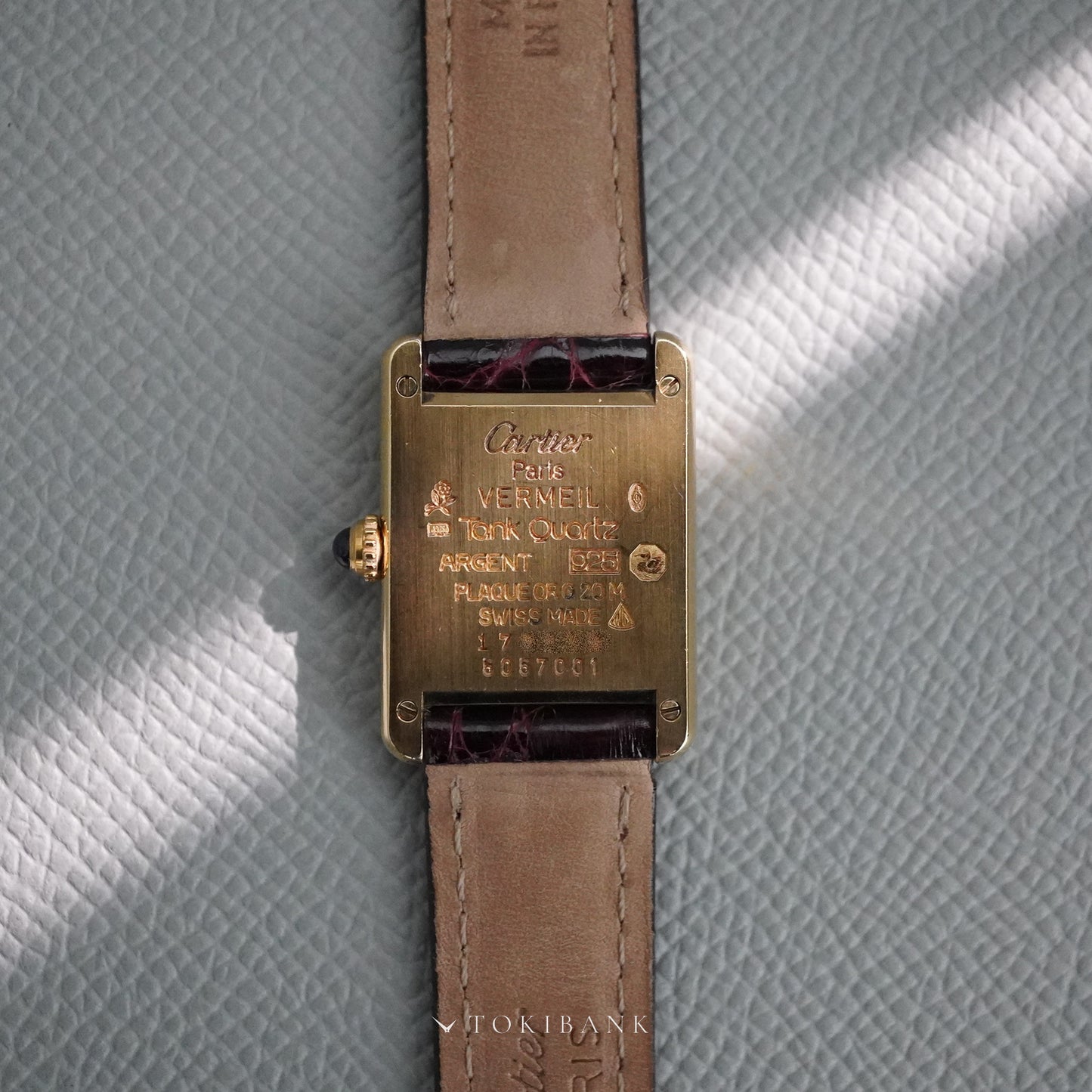 CARTIER Must De Tank SM 5057001