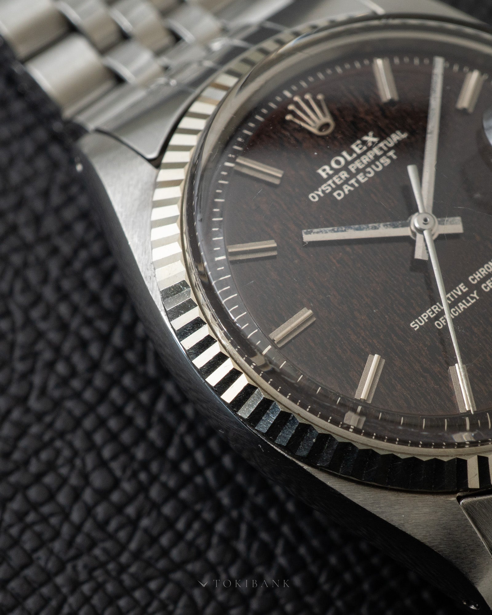 ROLEX DATEJUST REF 1601 Tropical Mirror 1970年製 – TOKIBANK