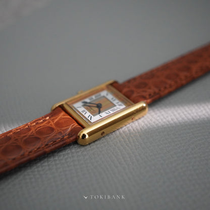 CARTIER Must De Tank  SM 66001 Trinity dial
