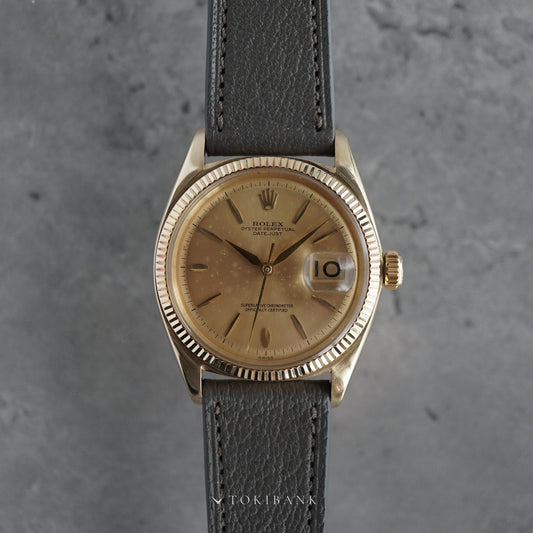 ROLEX DATEJUST REF.1601 14KYG "Butterfly Rotor"