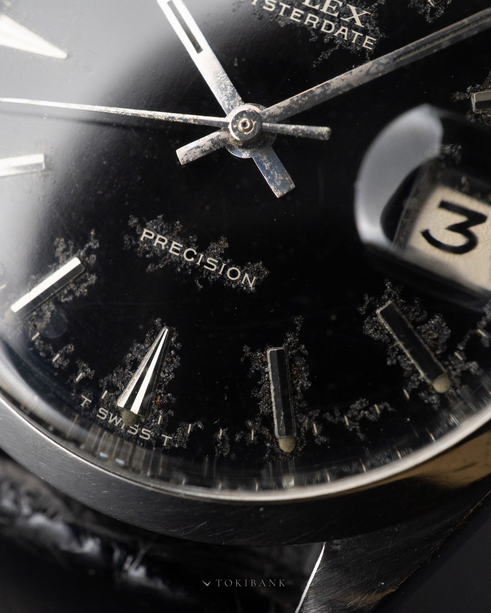 ROLEX OYSTER DATE REF 6694 Mirror dial – TOKIBANK