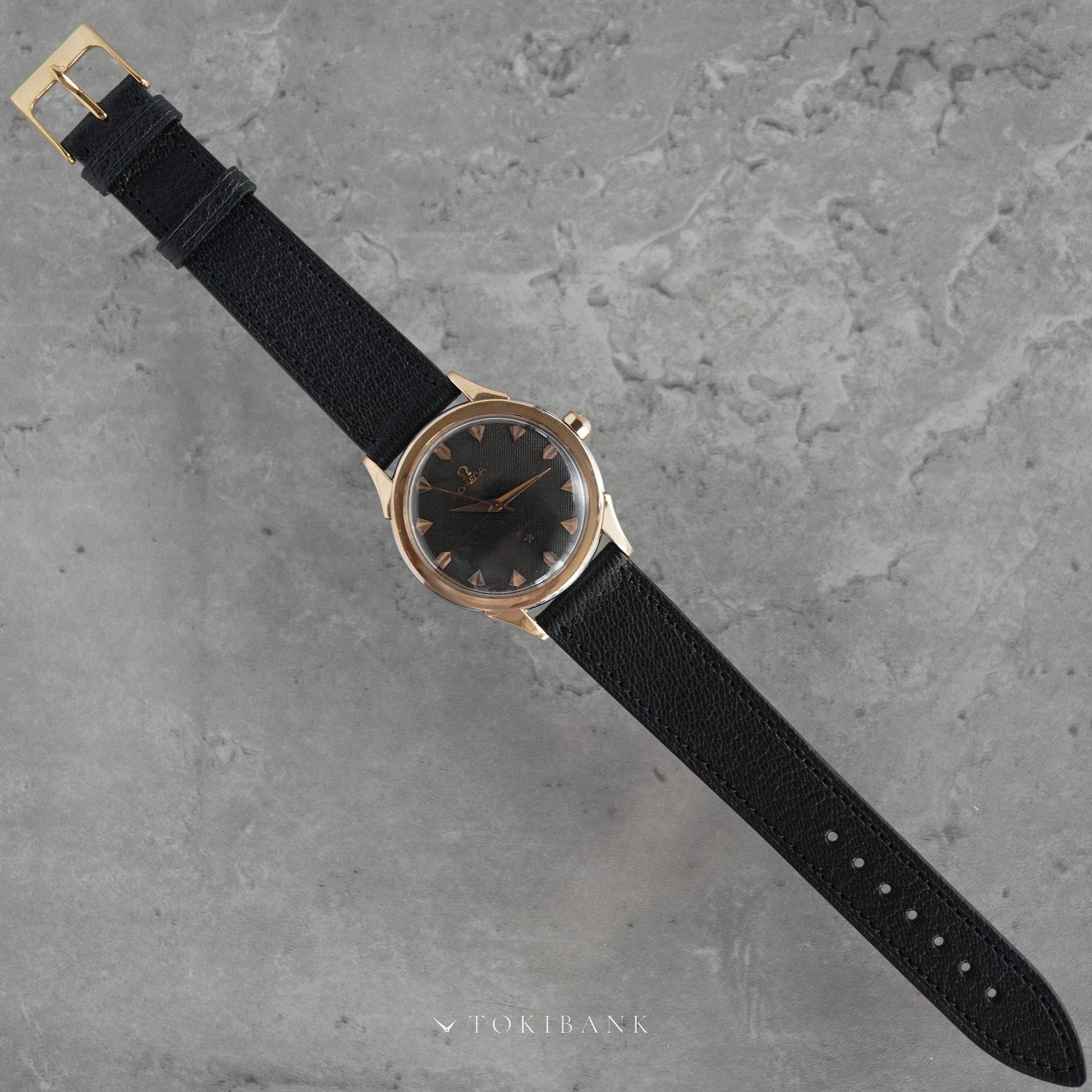 OMEGA Constellation REF. 2852 Black waffle dial – TOKIBANK