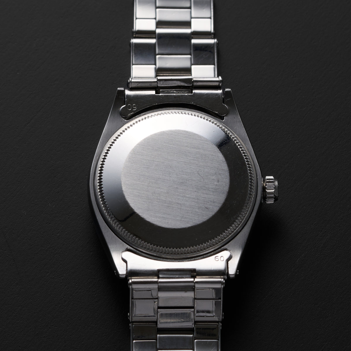 ROLEX OYSTER PERPETUAL 1007 BLACK GILT DIAL-5