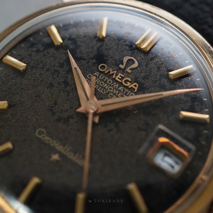 OMEGA CONSTELLATION 168.005 Rose gold top & Black mirror dial-3