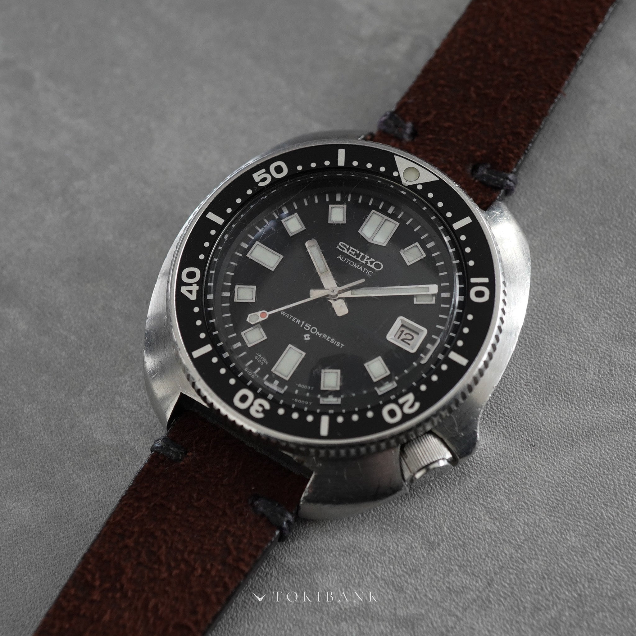 SEIKO 2nd DIVER REF. 6105-8110 Three Slot Crown 1974年製 – TOKIBANK