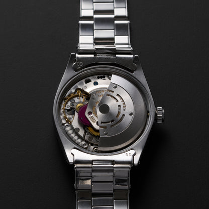 ROLEX OYSTER PERPETUAL 1007 BLACK GILT DIAL-12
