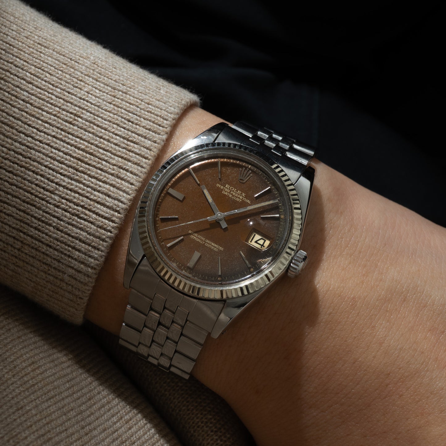 ROLEX DATEJUST 1601 TROPICAL-6