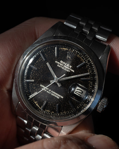 ROLEX DATEJUST REF 1600 Mirror Dial 1970年製-3