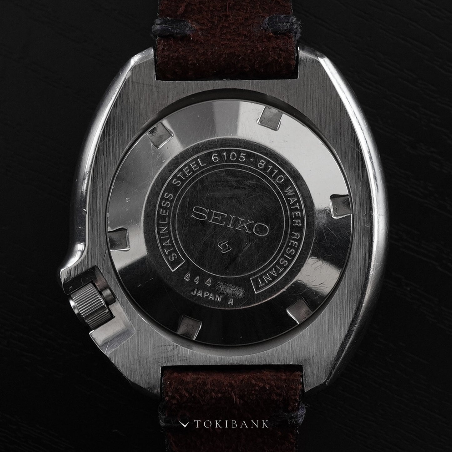 SEIKO 2nd DIVER REF. 6105-8110 Three Slot Crown 1974年製-12